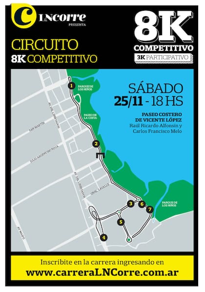 Circuito de 8km