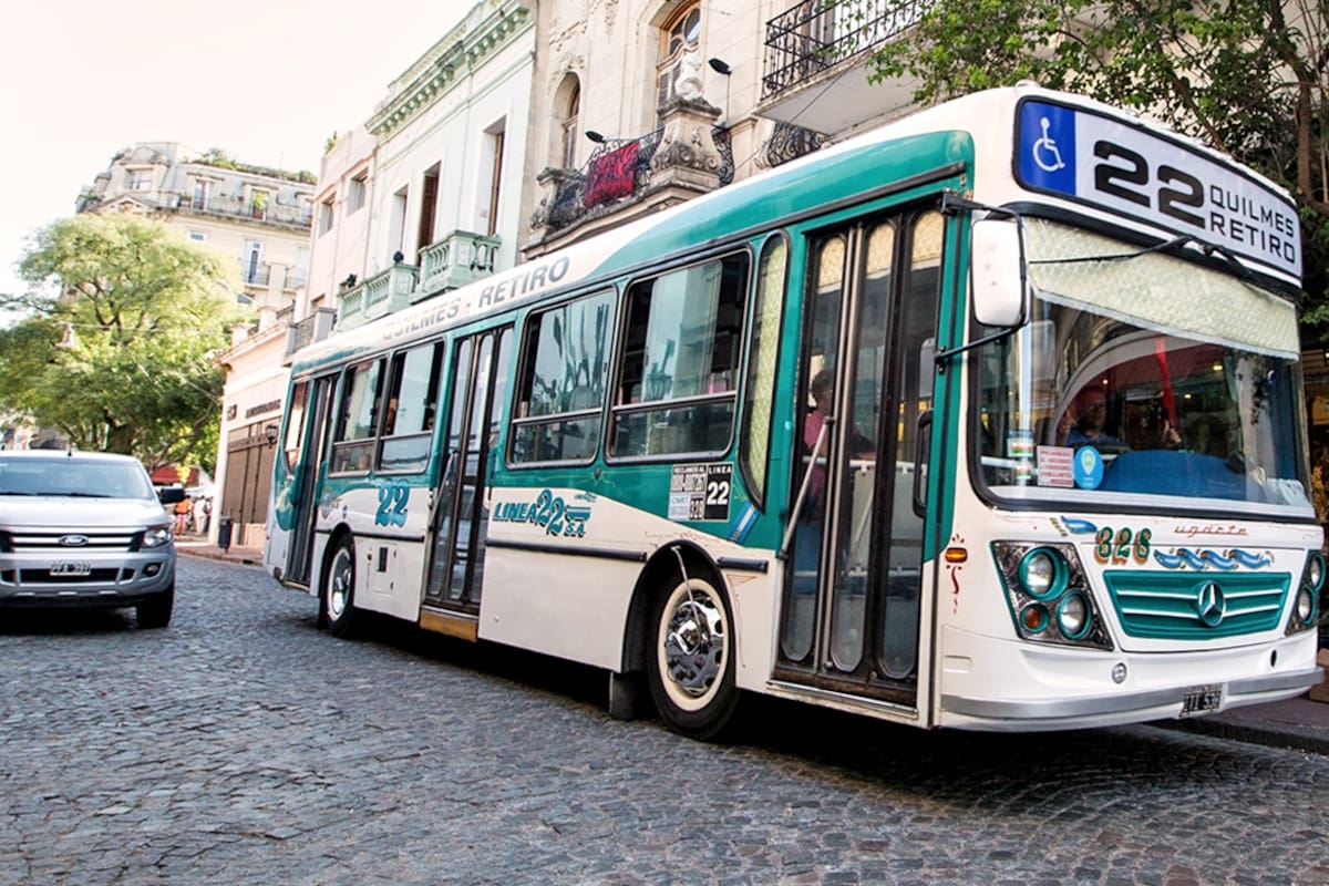 Circulación de colectivos en el casco histórico