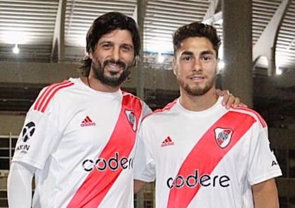 Cirigliano en el equipo Senior de River