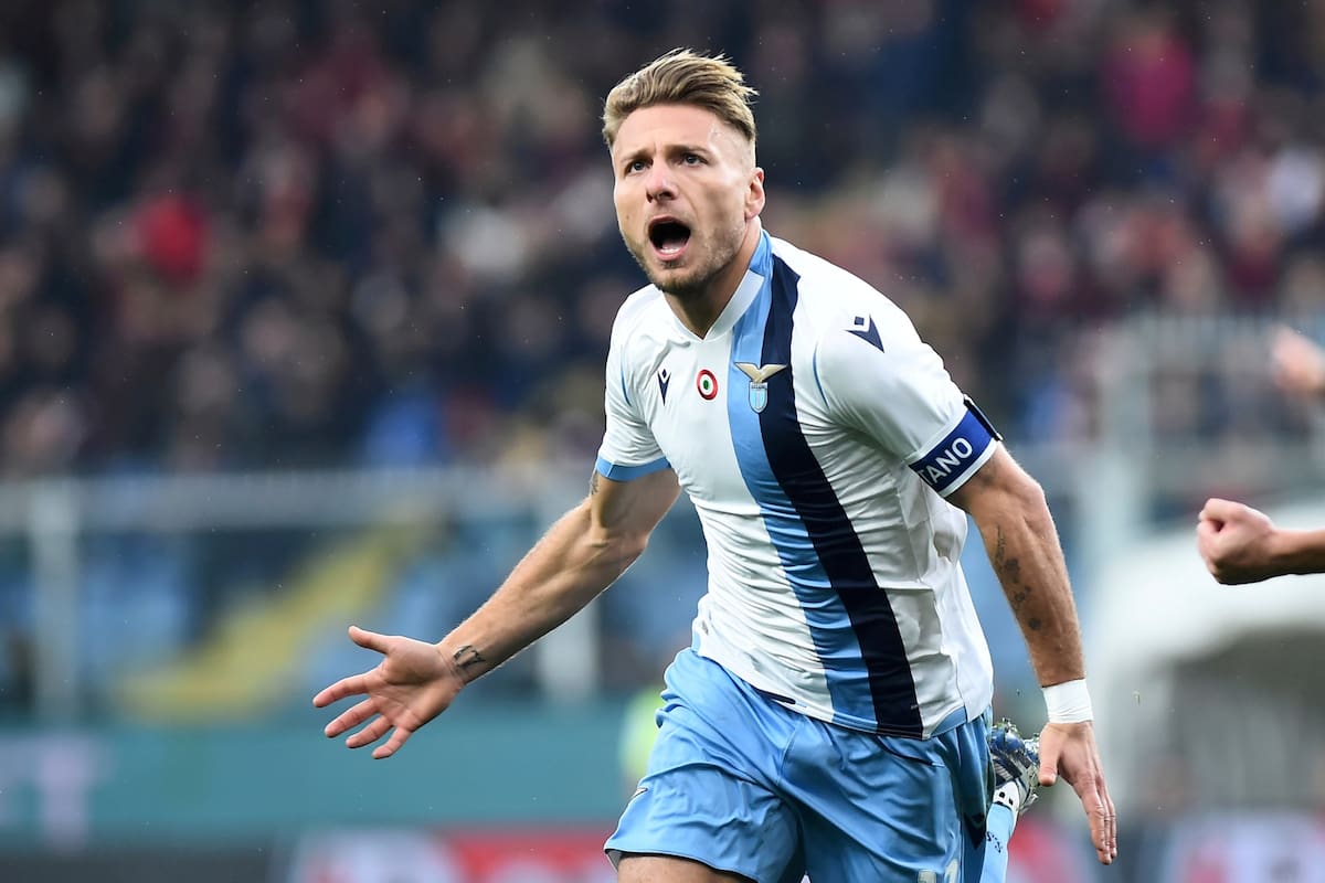 Ciro Immobile suma 27 goles en 25 partidos de la Serie A