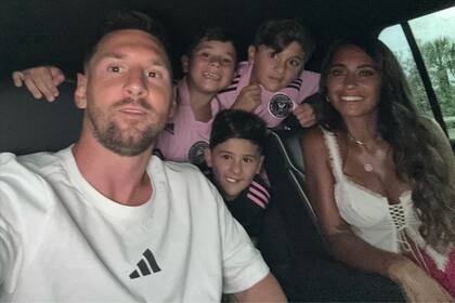 Ciro Messi, el hijo menor de Leo y Antonela Roccuzzo tuvo un tierno gesto con su padre que no pasó inadvertido