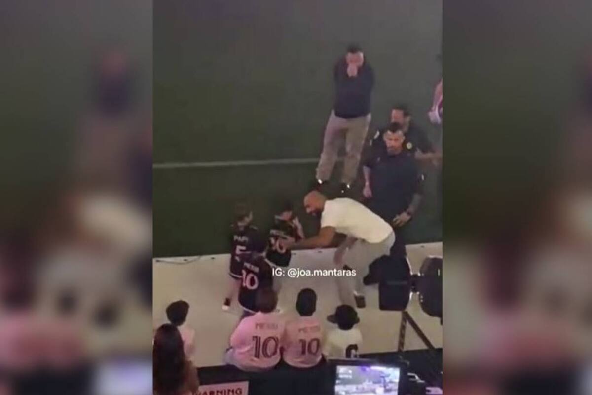 Ciro Messi se acercó al personal de seguridad del estadio de Inter Miami para hacer un insólito pedido que se viralizó en las redes sociales