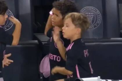 Ciro Messi sorprendió a todos con un baile en pleno partido de Inter Miami (Foto: Captura de video)