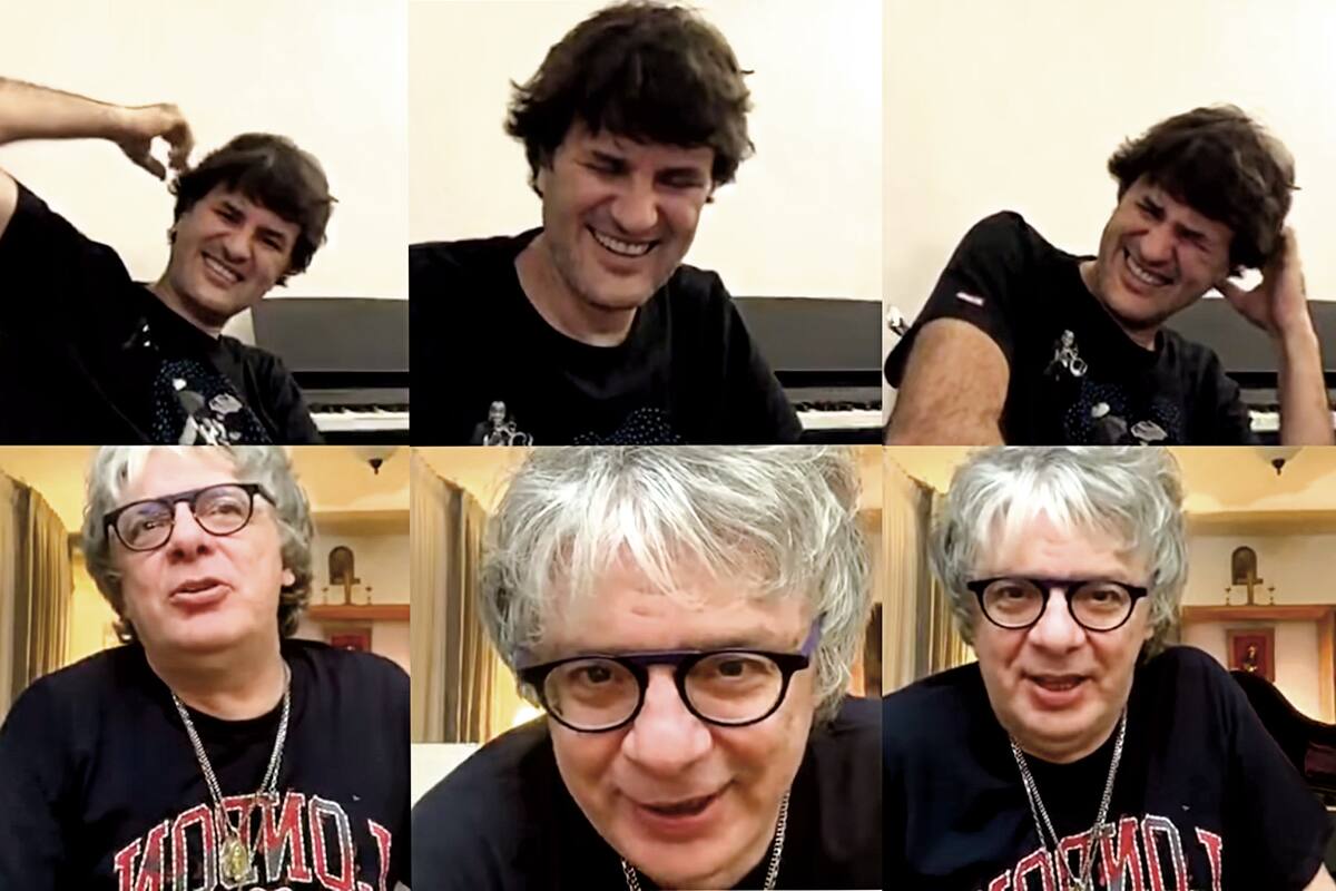 Ciro y Juanse, un stand up en IG Live