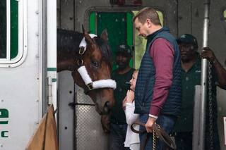 La historia detrás de la niña desconsolada delante del mejor caballo de su padre
