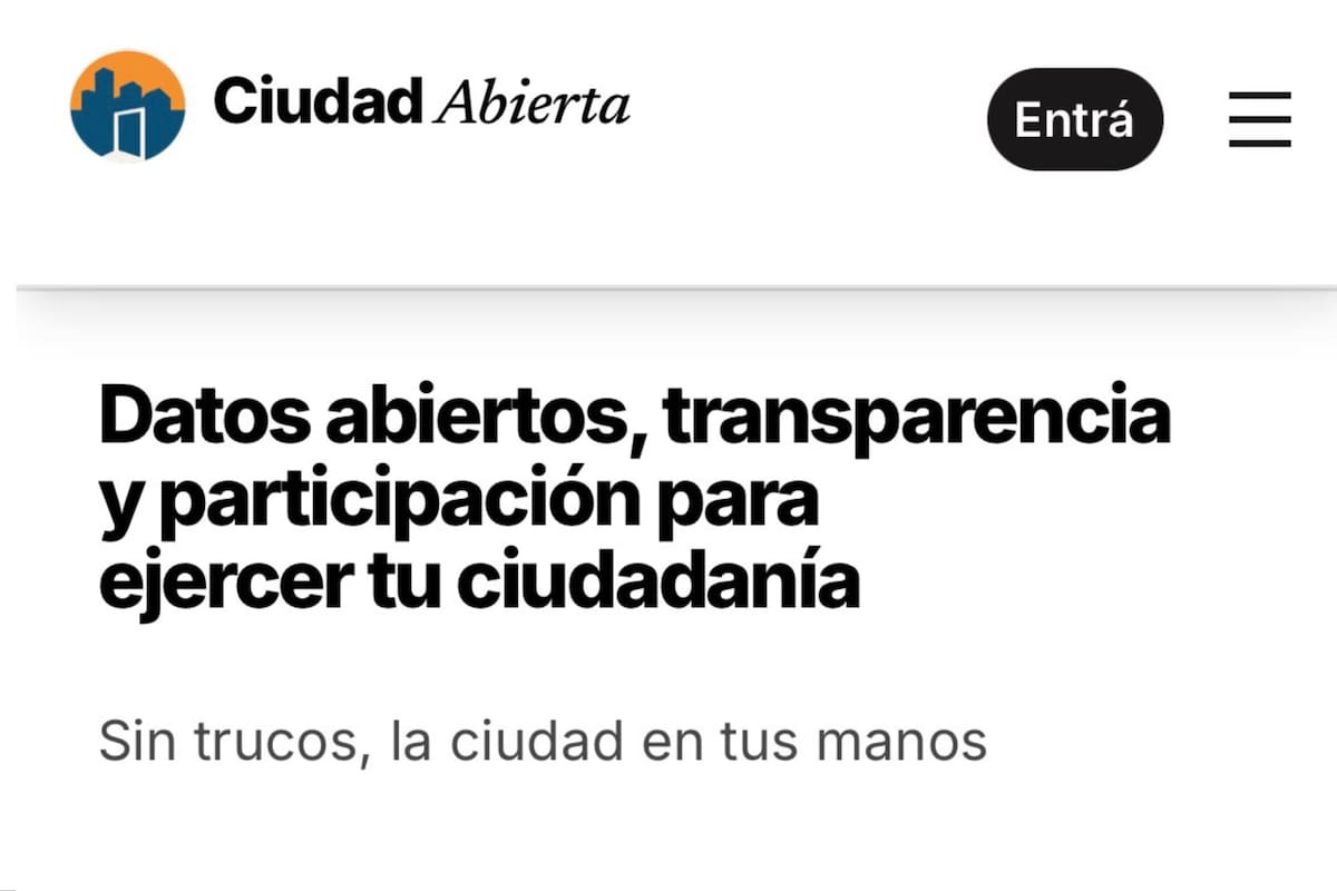 Ciudad Abierta es una nueva plataforma independiente y sin ánimo de lucro
