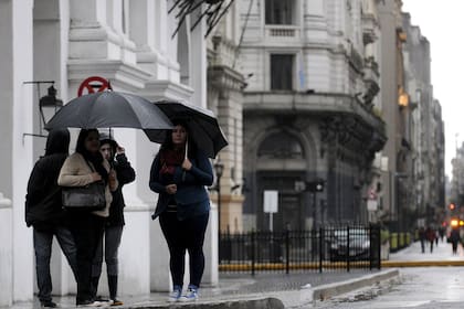 El SMN prevé lluvias hasta el lunes en la Ciudad Autónoma de Buenos Aires