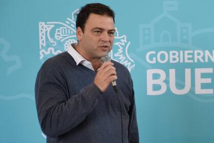 El intendente Mariano Barroso