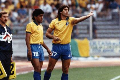 Ciudad de Turín, 24 de junio de 1990, minuto 83, Brasil pierde 1-0 contra la Argentina y se queda afuera del Mundial de Italia; el técnico Sebastiao Lazaroni hace dos cambios de emergencia: Silas y Renato Gaucho a la cancha