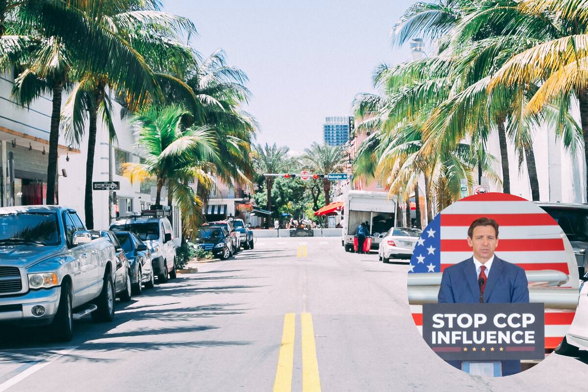 Ciudadanos chinos demandan a Florida por la ley del gobernador Ron DeSantis sobre la compra de propiedades