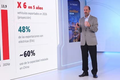 Civetta comentó que la participación de los vehículos chinos, que históricamente representaban entre el 1% y el 2% de las ventas, alcanzó aproximadamente el 10%