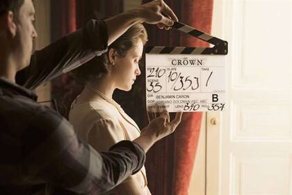 Claire Foy en The Crown, uno de los grandes éxitos de la plataforma on demand