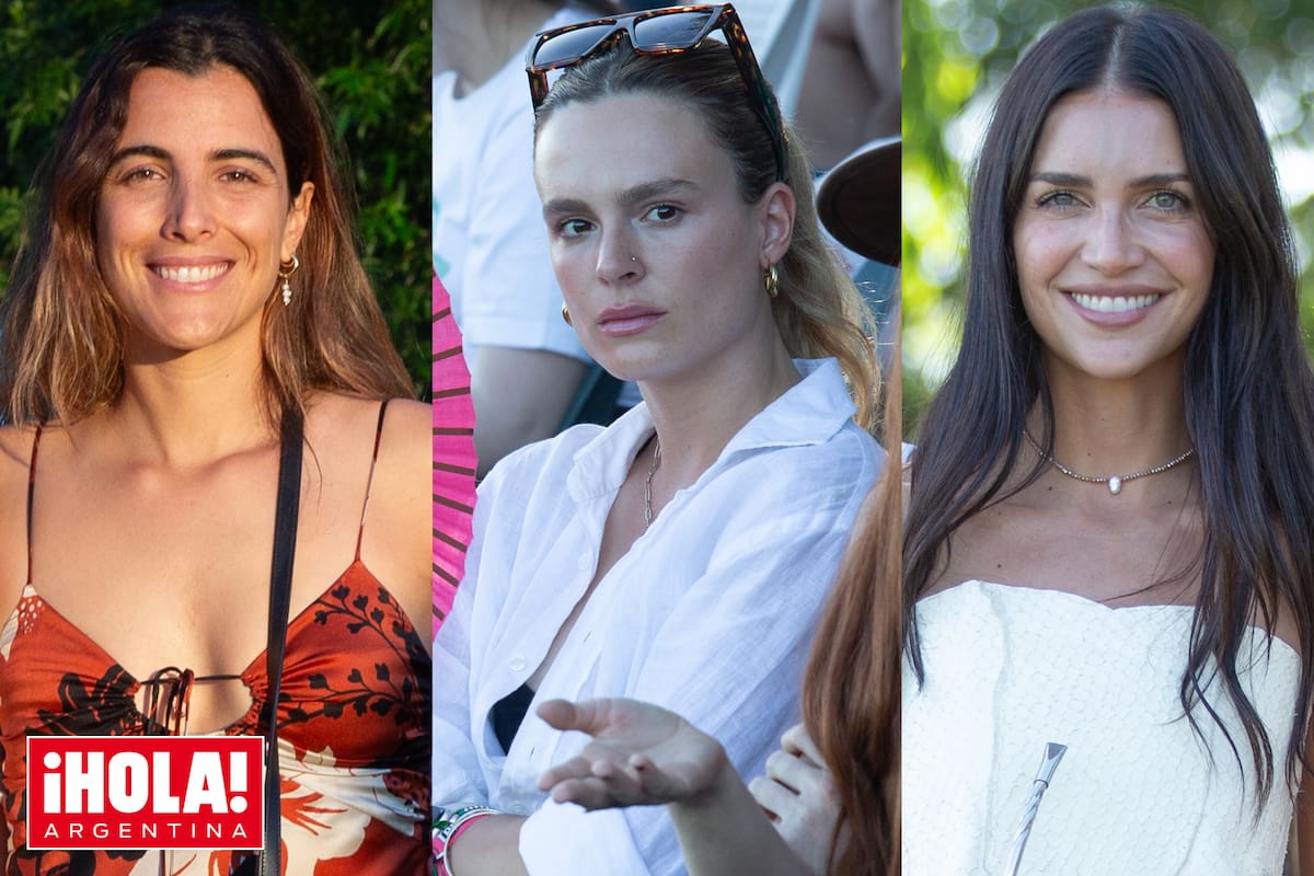 Clara Ferraiuelo,Chule Von Wernich y Zaira Nara sufrieron en palenques mientras alentaban, respectivamente, a Hilario Ulloa, Bartolomé Castagnola y Facundo Pieres.