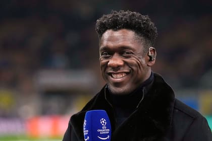 Clarence Seedorf, durante una entrevista en la Champions League de la temporada pasada