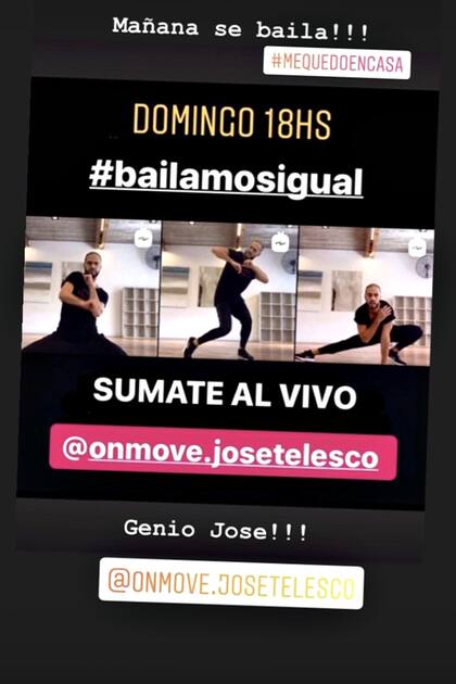 ¿Clases de baile por internet? También vale como recurso