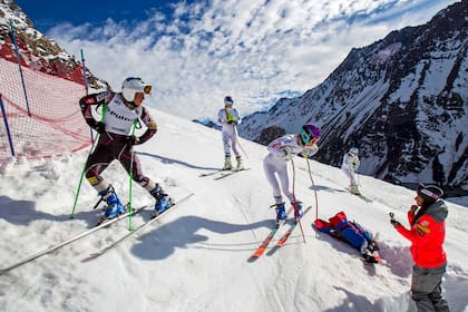 Clases de esquí en Portillo