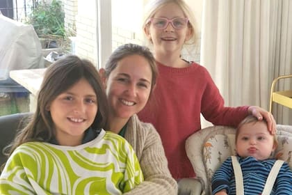 La funcionaria de Horacio Rodríguez Larreta es además madre de tres chicos: dos nenas, Feli y Berni; y de un nene, Benjamín