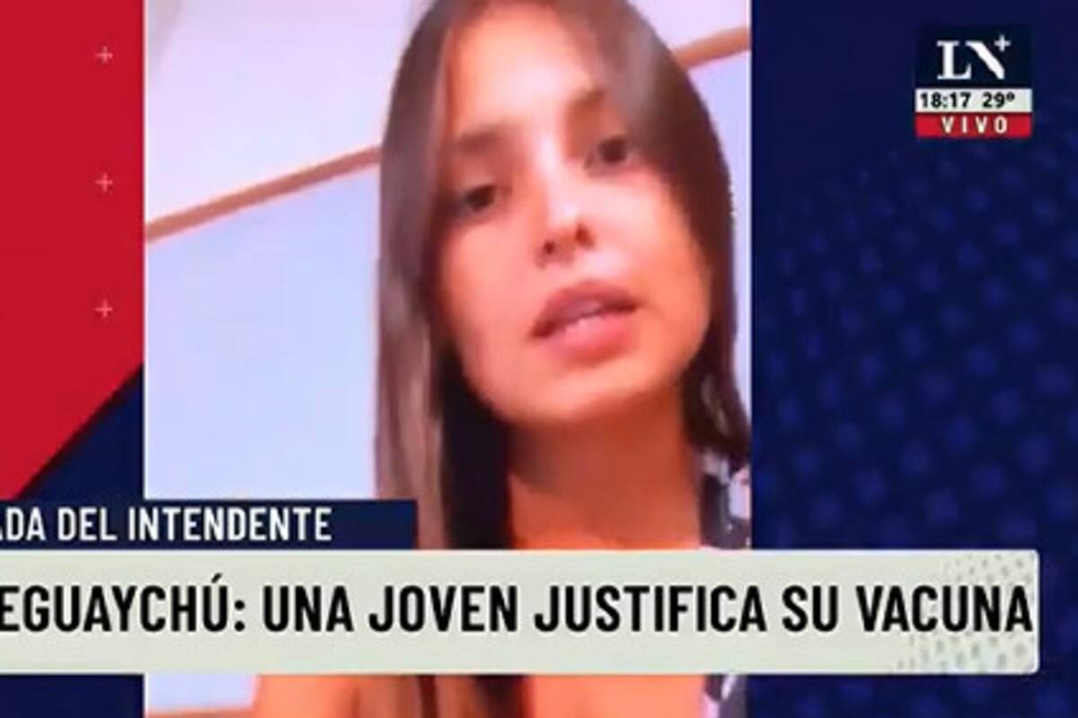 Claudia Centurión se vacunó contra el coronavirus