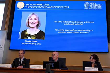 Claudia Goldin fue la galardonada con el Nobel de Economía en 2023