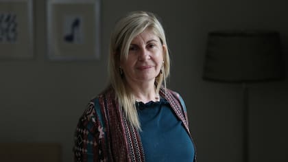 Claudia Greco en su casa