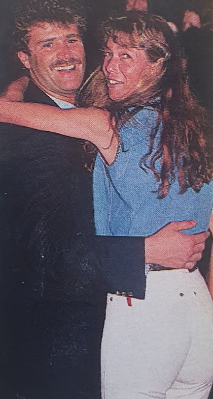 Claudia Neumann y Teto Medina: la pareja cultivó el bajo perfil en una época donde la imagen de la TV reinaba