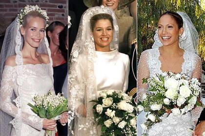 Claudia Schiffer, Máxima Zorreguieta y Jennifer Lopez