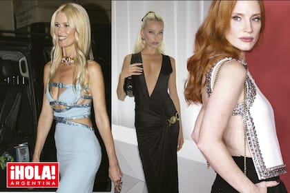 Claudia Schiffer, Valentina Zenere y Jessica Chastain fueron algunas de las invitadas especiales que se llevaron todas las miradas.