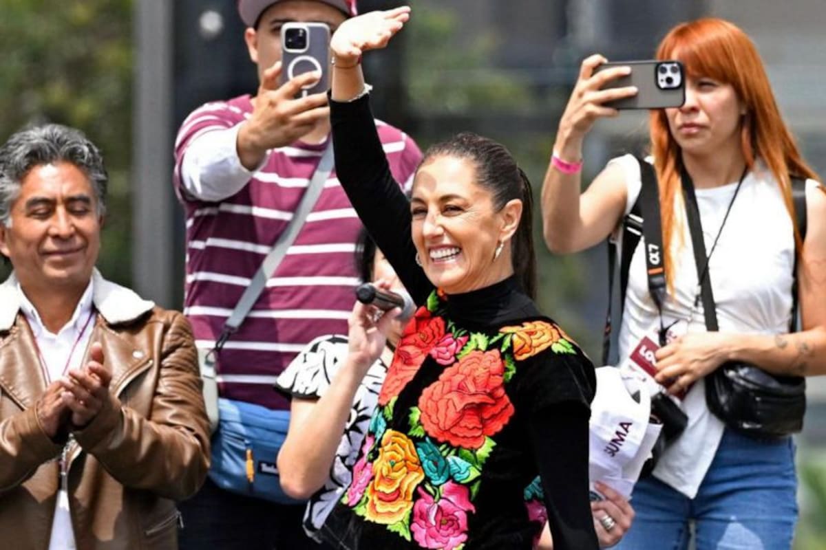 Claudia Sheinbaum marcó un hito por ser la primera mujer elegida como jefa de gobierno de Ciudad de México