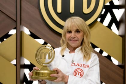 Claudia Villafañe, la ganadora del primer MasterChef Celebrity Argentina
