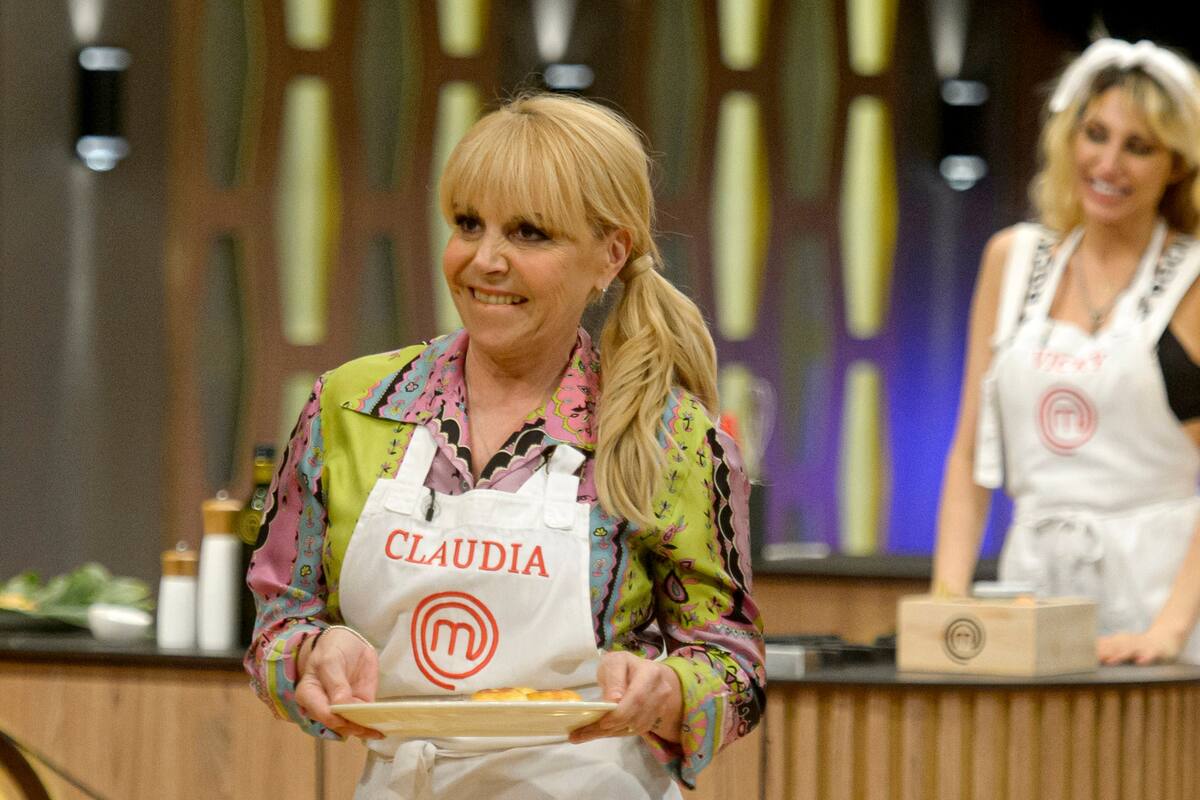 Claudia Villafañe no tuvo una buena noche ayer en MasterChef Celebrity