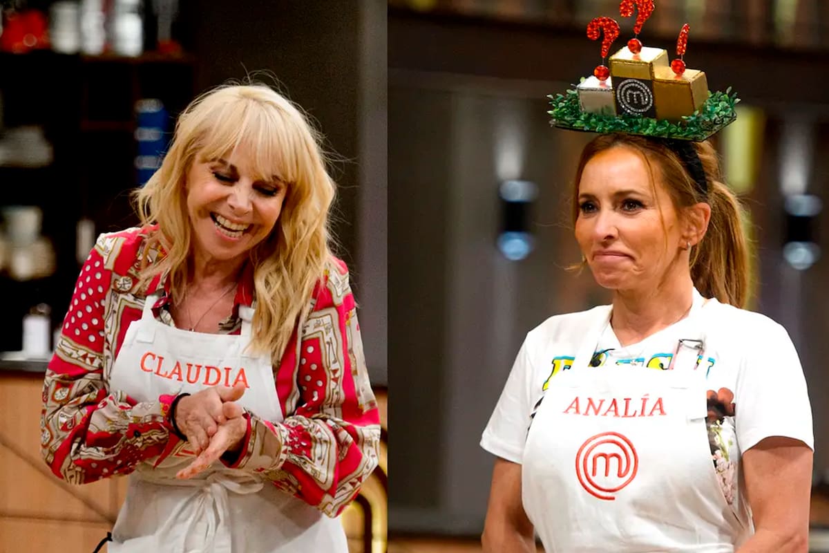 Claudia Villafañe y Analía Franchín, amigas de antaño, se enfrentarán en la final de MasterChef Celebrity