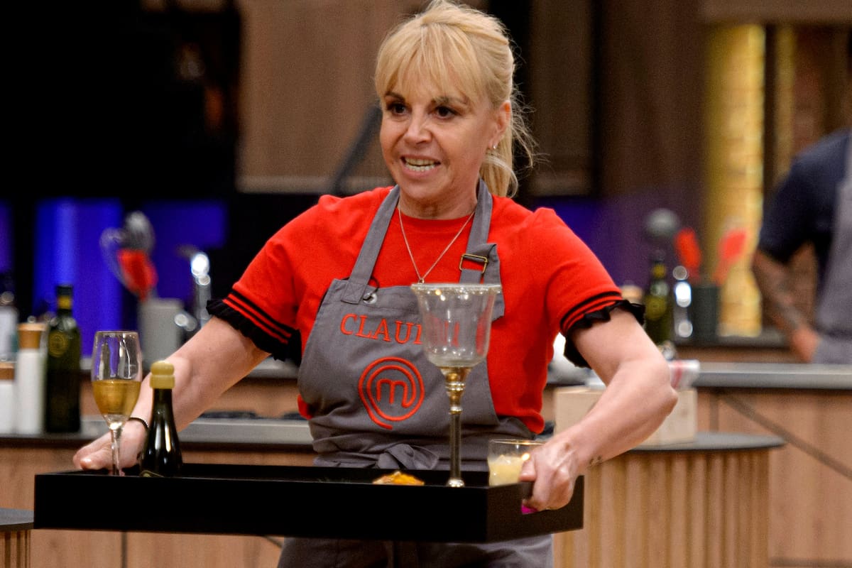 Claudia Villafañe y sus ganas de llegar a la final en el reality de cocina