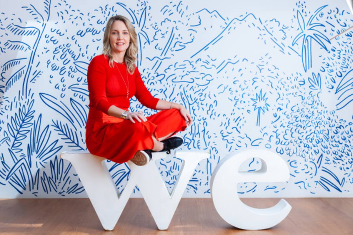 Claudia Woods es CEO de WeWork para América Latina
