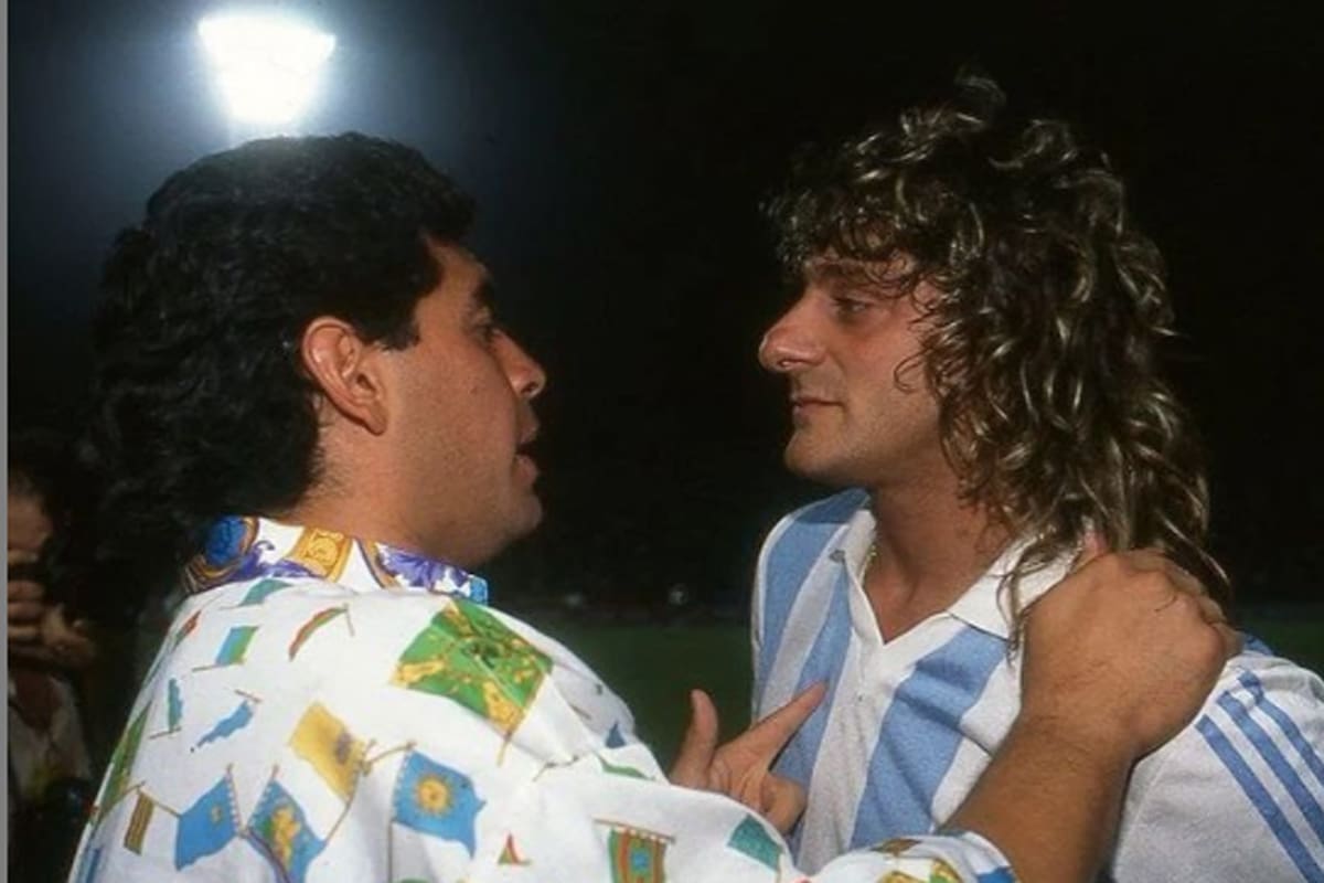Claudio "El Turco" García demostró su enojo por los detalles que supo de cómo fue la muerte de Diego Maradona