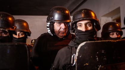 Claudio Minnicelli, al ser detenido en 2017 tras pasar nueve meses prófugo