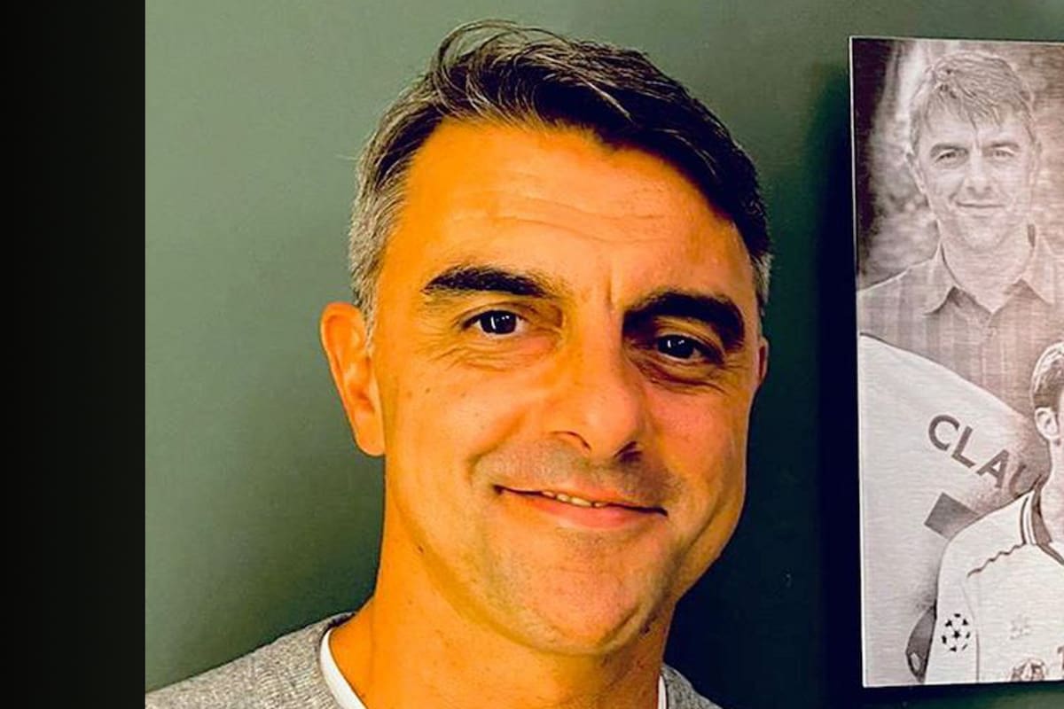 Claudio "Piojo" López, de gran parecido físico al músico Kevin Johansen.