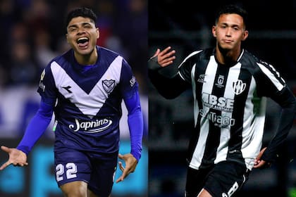 Claudio Aquino y Rodrigo Atencio, dos de las principales figuras de Vélez y Central Córdoba, serían titulares en la final
