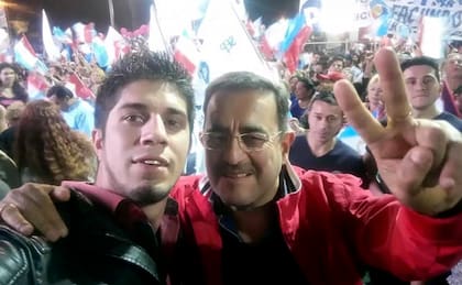 Claudio Barrelier, junto con el ahora exconcejal Ricardo Moreno
