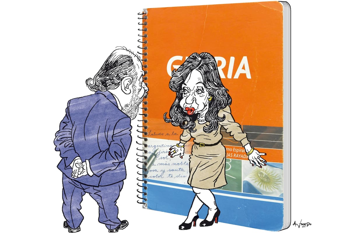 Claudio Bonadío y Cristina Kirchner