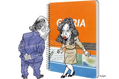 Claudio Bonadío y Cristina Kirchner