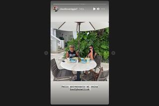 Claudio Caniggia y Sofía Bonelli celebran su segundo aniversario