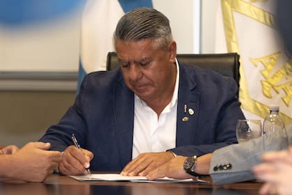 Claudio "Chiqui" Tapia, presidente de la Asociación del Fútbol Argentino (AFA)