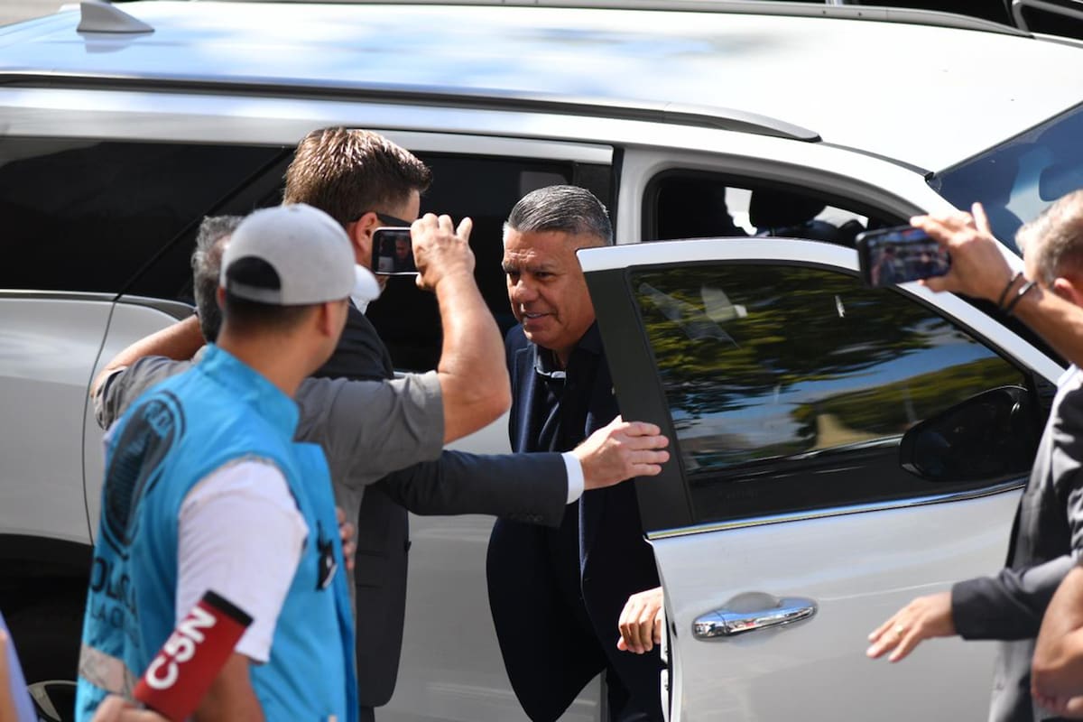 Claudio "Chiqui" Tapia se refirió a la Finalissima luego de prestar declaración indagatoria