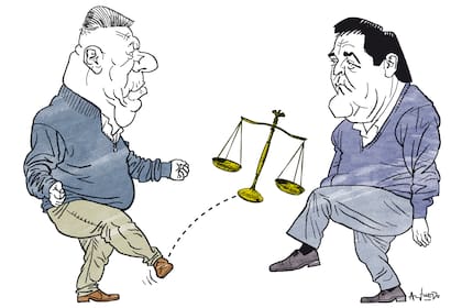 Claudio "Chiqui" Tapia y Pablo Toviggino