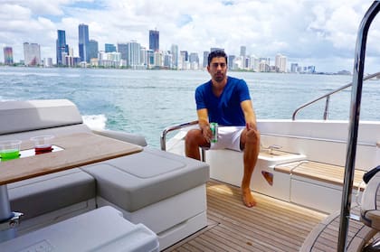 Claudio dejó Argentina para vivir en San Diego, pero tras unos años decidió mudarse a Miami.