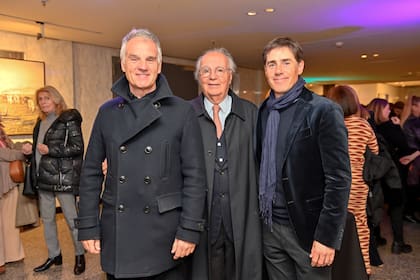 Claudio Del Río, Martín Fileni y Luis Prudent