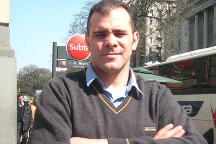 Claudio Dellecarbonara, delegado de la línea B