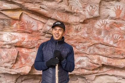 Claudio Figueroa es guía de Zoyen Turismo.