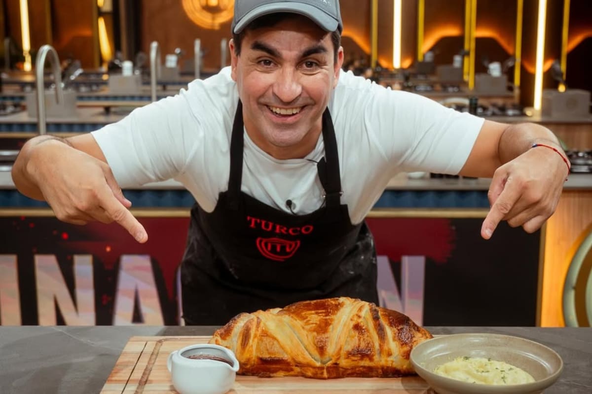 Claudio Husaín cambió el fútbol por la cocina y hoy es finalista de MasterChef
