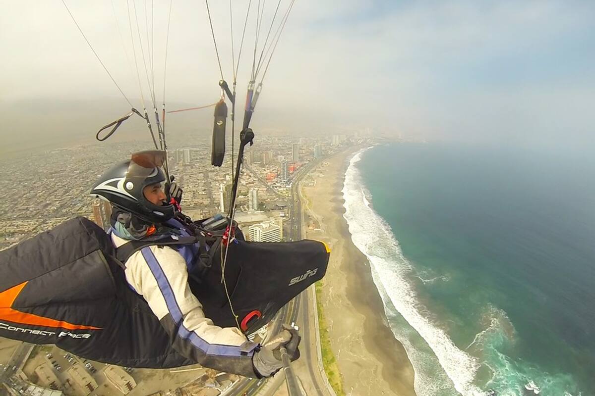 Claudio Kegalj tenía 50 años y mucha experiencia en el manejo de parapentes